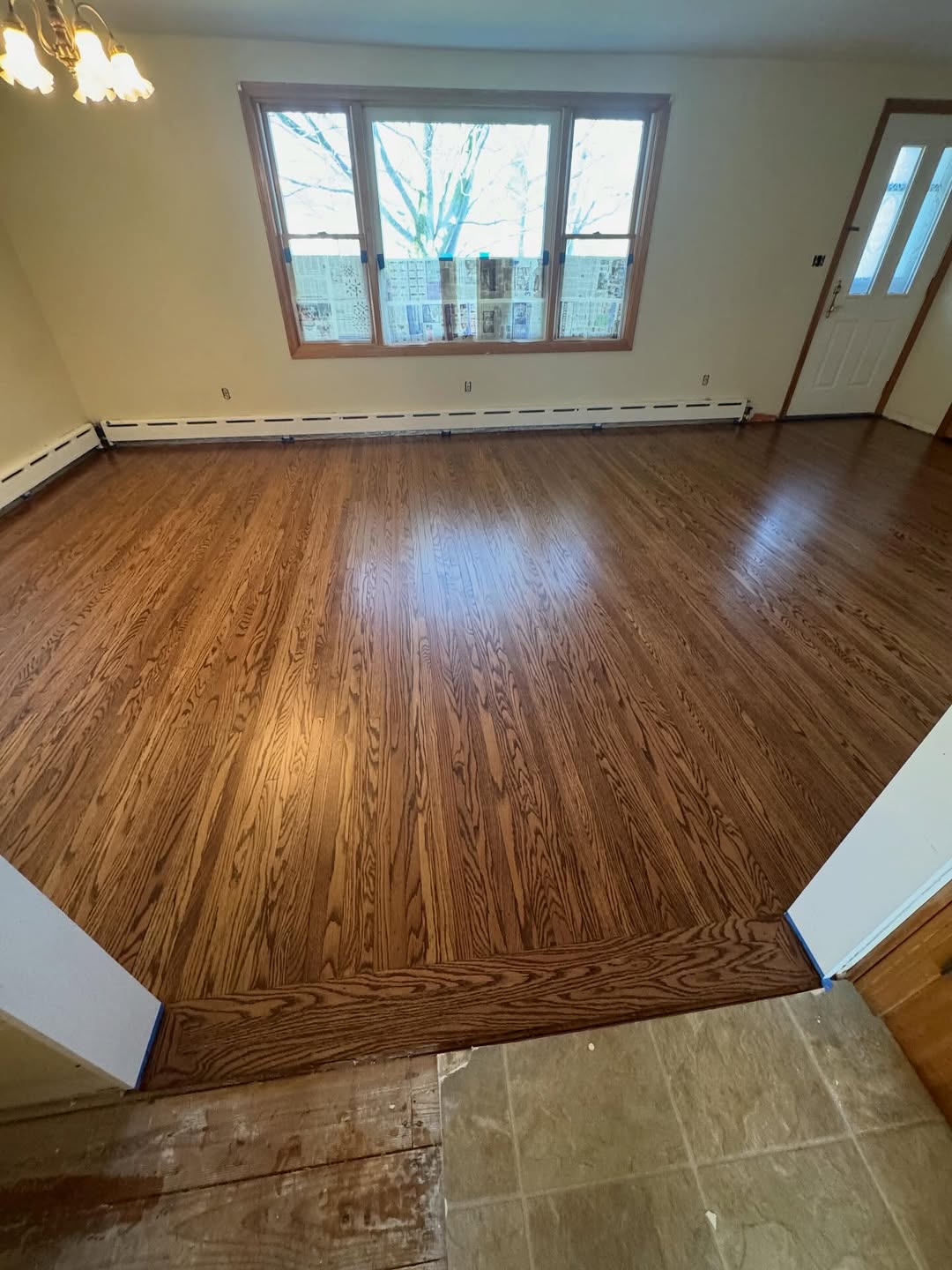 Dark stain transformation